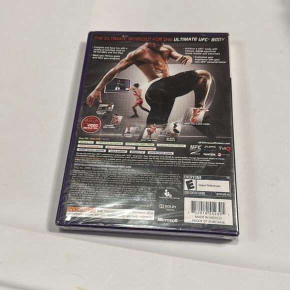 XBOX 360 Kinect UFC Trainer SEALED Video Game Microsoft - Picture 2 of 3